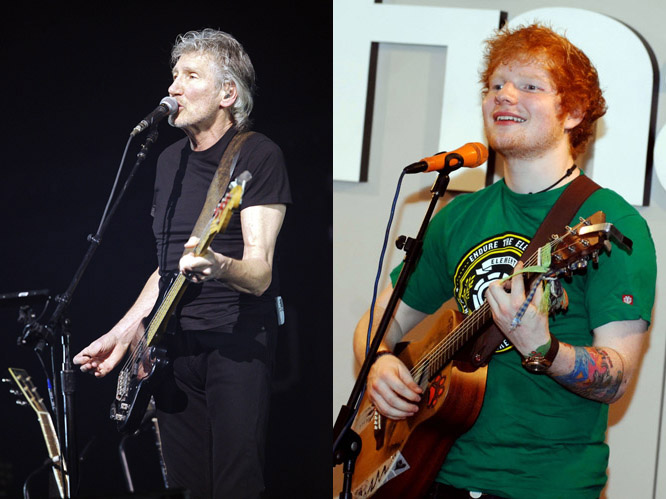 Pink Floyd and Ed Sheeran: Sheeran has revealed he is teaming up with Pink Floyd at the Olympics closing ceremony (and not, as previously expected, The Who). The ginger-haired singer and psychedelic rock band seem an odd combination, but if it''s anything like the opening ceremony then we won''t be disappointed.